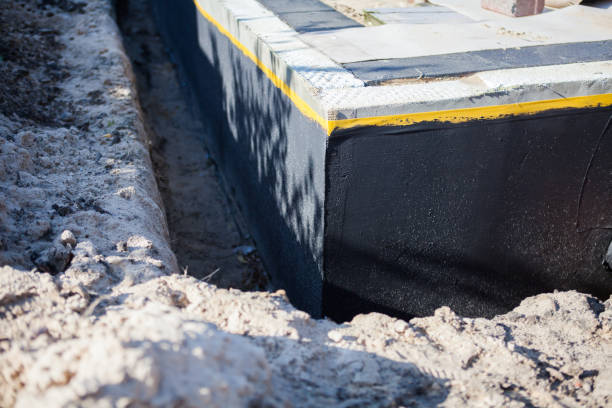 Residential Basement Waterproofing installation at a Parma, MI home by SJ Waterproofing Pros